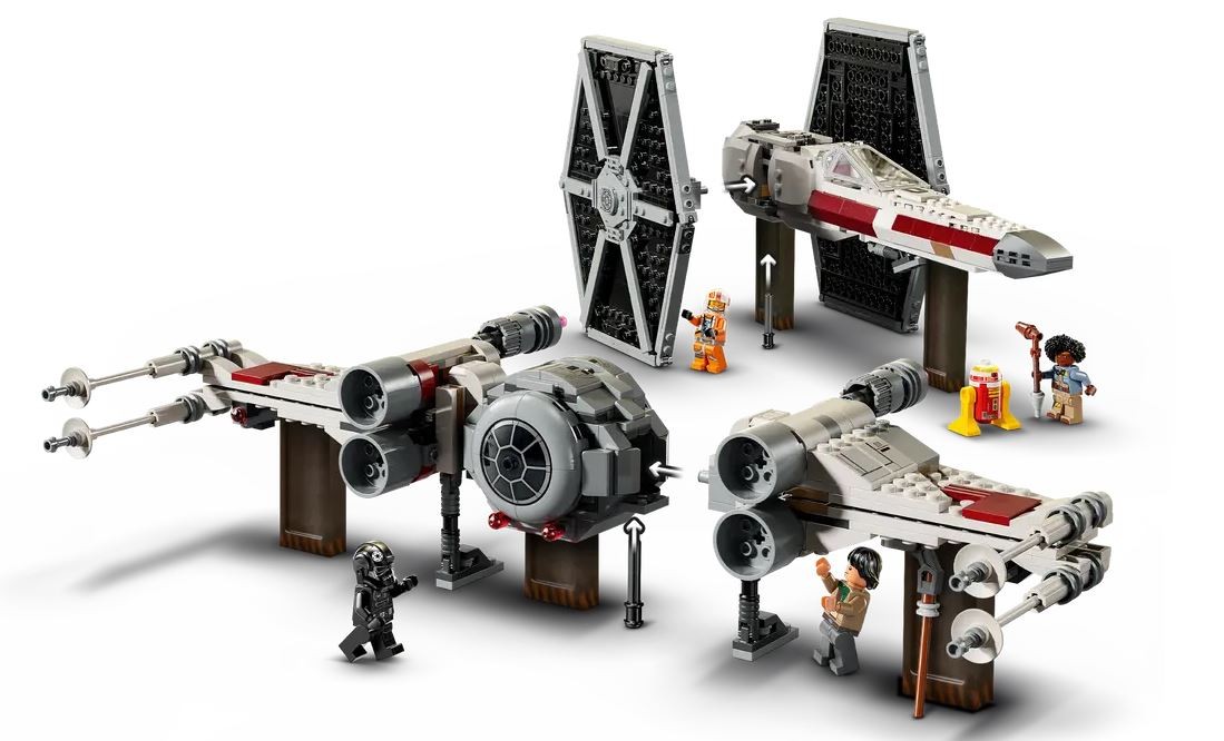 Lego star wars hibridinis tie fighter ir x-wing rinkinys