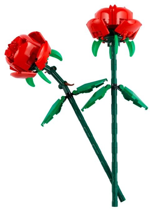 Rožės, lego, raudonos