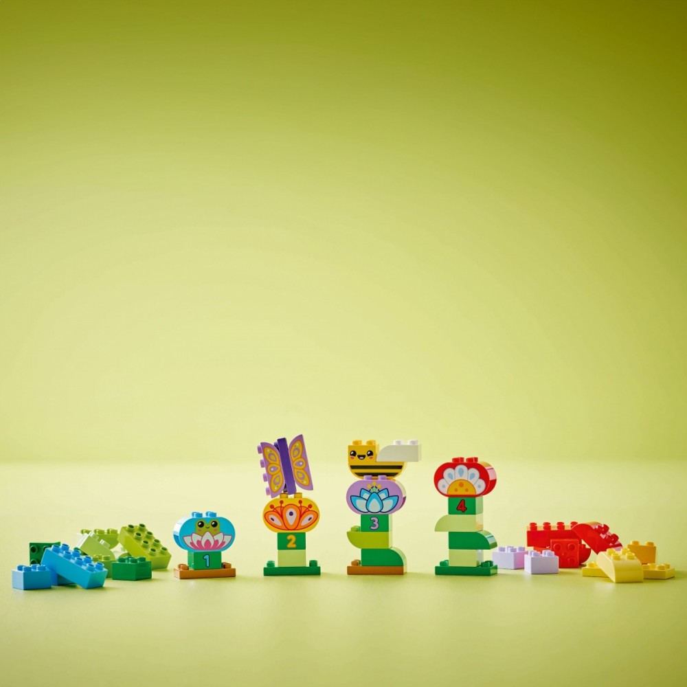 Kūrybinis sodas ir gėlės, lego