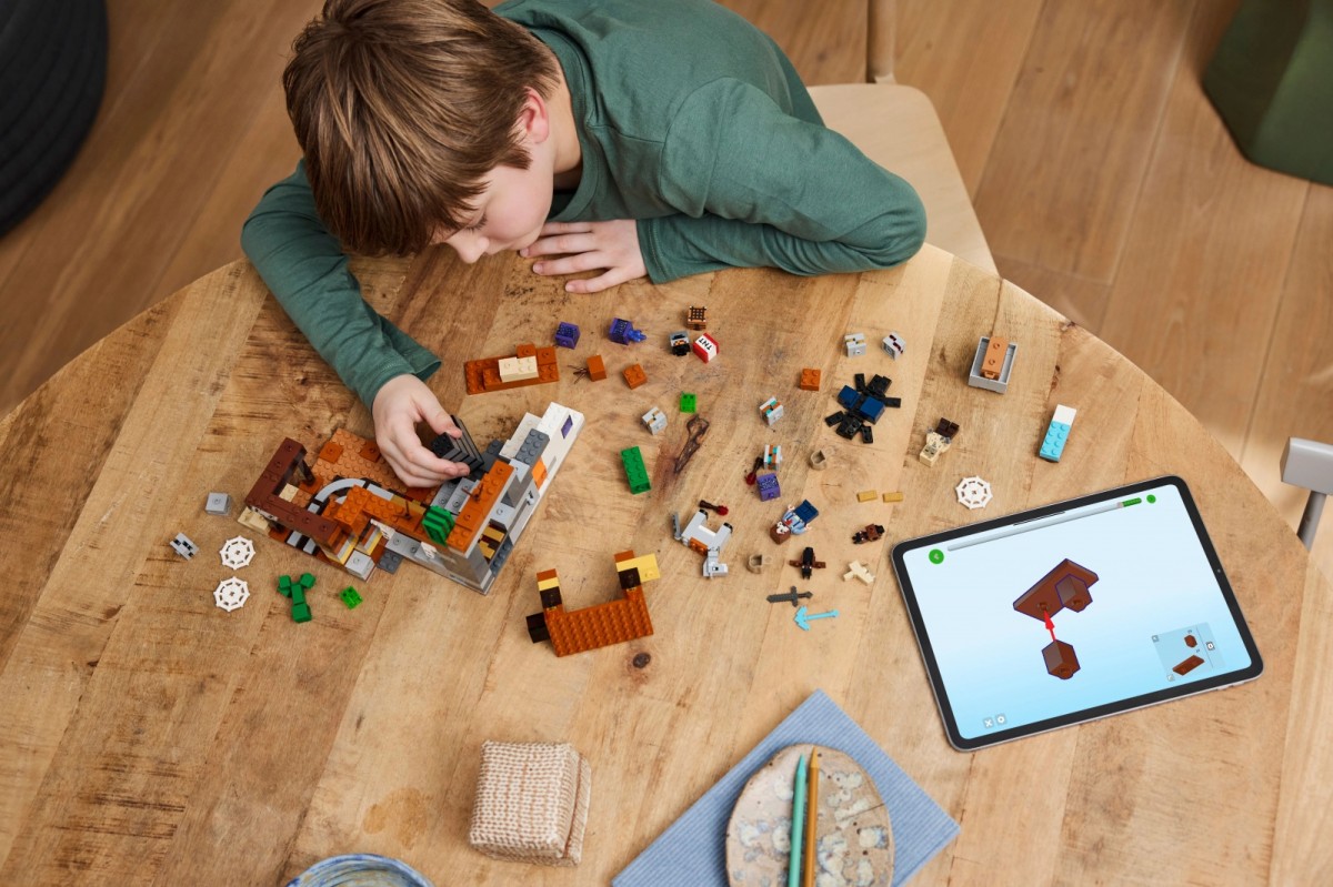 Konstruktorius badlandų kasykla lego minecraft