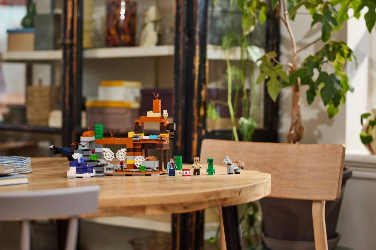 Konstruktorius badlandų kasykla lego minecraft