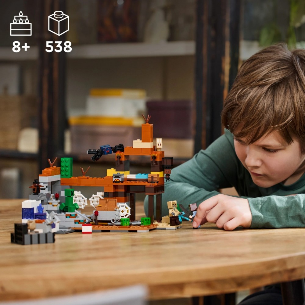 Konstruktorius badlandų kasykla lego minecraft