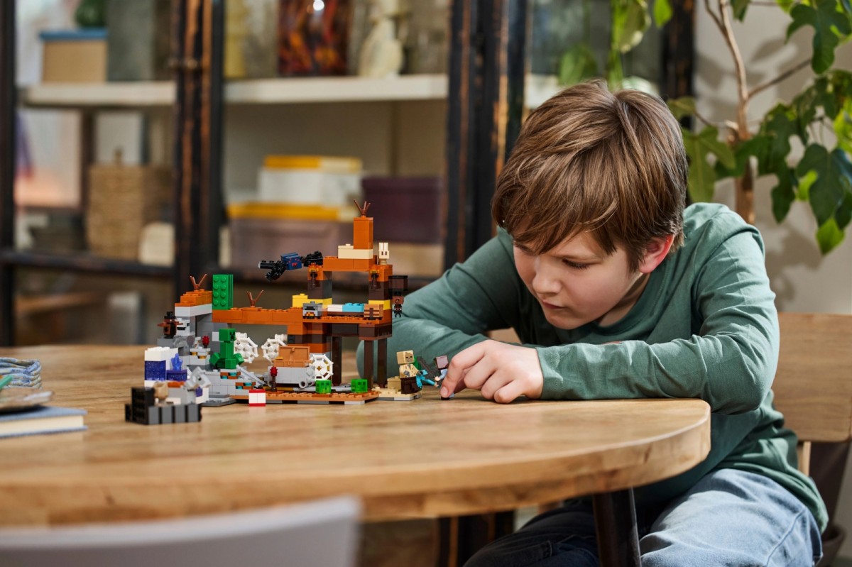 Konstruktorius badlandų kasykla lego minecraft