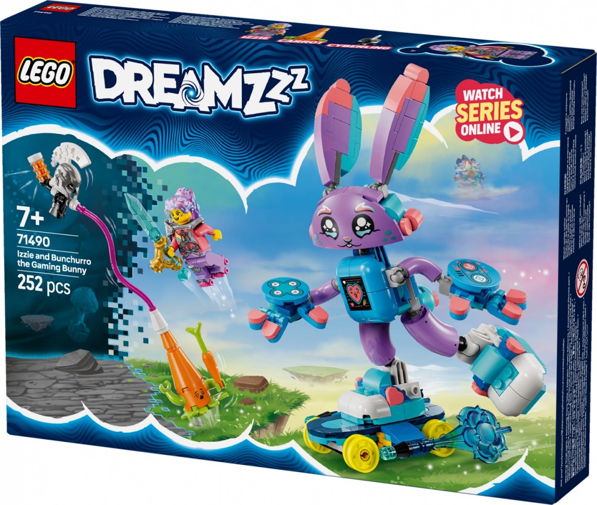 Izzie ir žaidimų triušis bunchu lego® dreamzzz