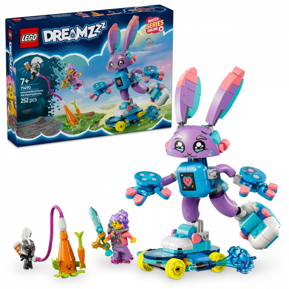 Izzie ir žaidimų triušis bunchu lego® dreamzzz