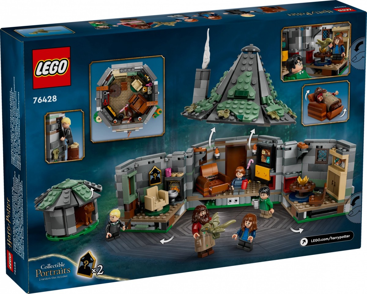 76428 lego® harry potter hagrido trobelė: netikėtas apsilankymas