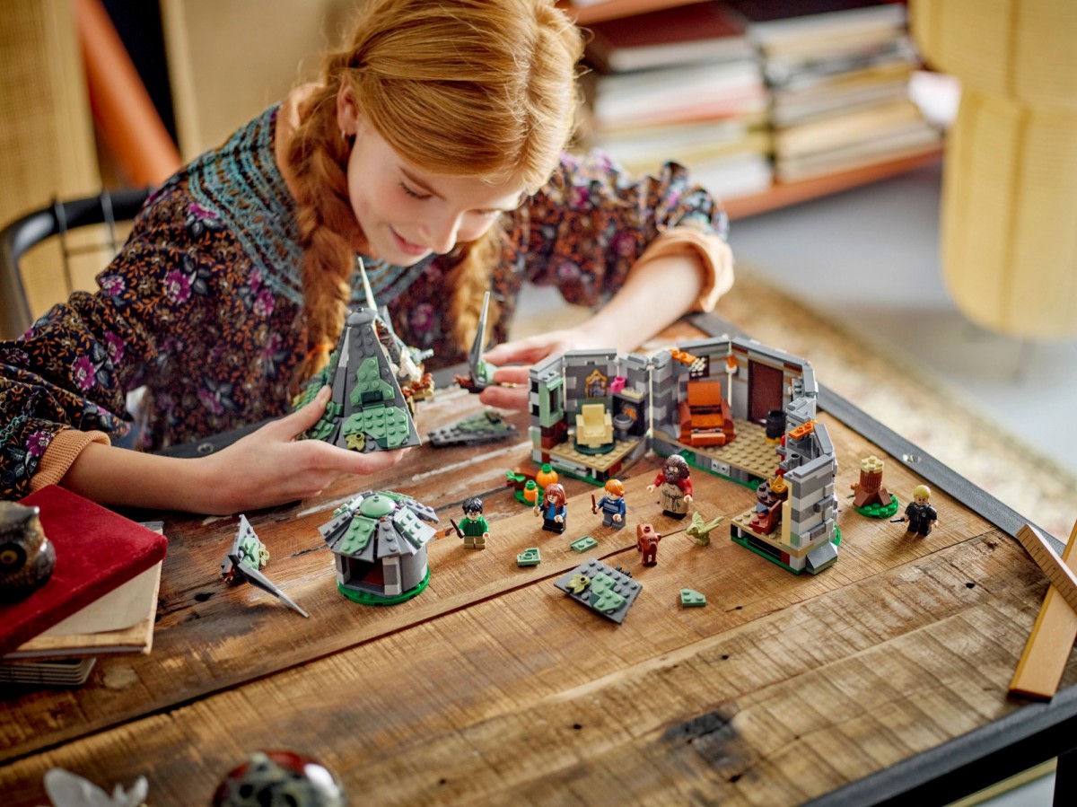 76428 lego® harry potter hagrido trobelė: netikėtas apsilankymas