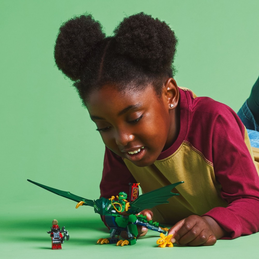 Žaliasis miško drakonas lego ninjago lloydo