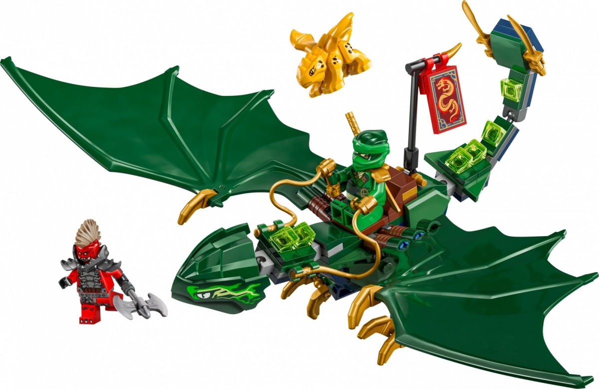 Žaliasis miško drakonas lego ninjago lloydo