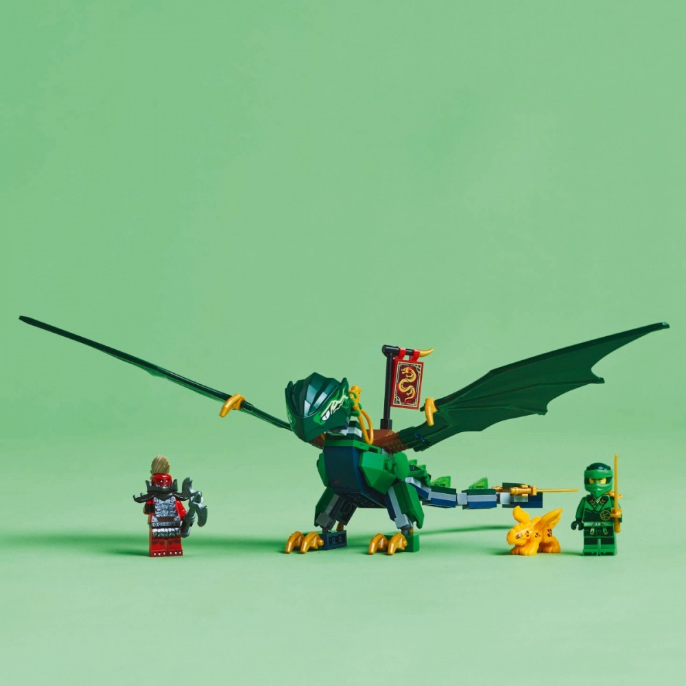 Žaliasis miško drakonas lego ninjago lloydo