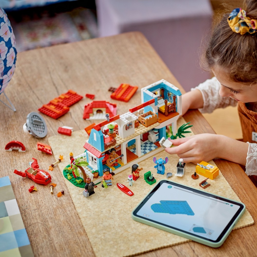 43268 lego® disney lilo ir stičo paplūdimio namelis