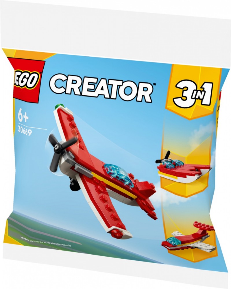 30669 lego® creator legendinis raudonasis lėktuvas