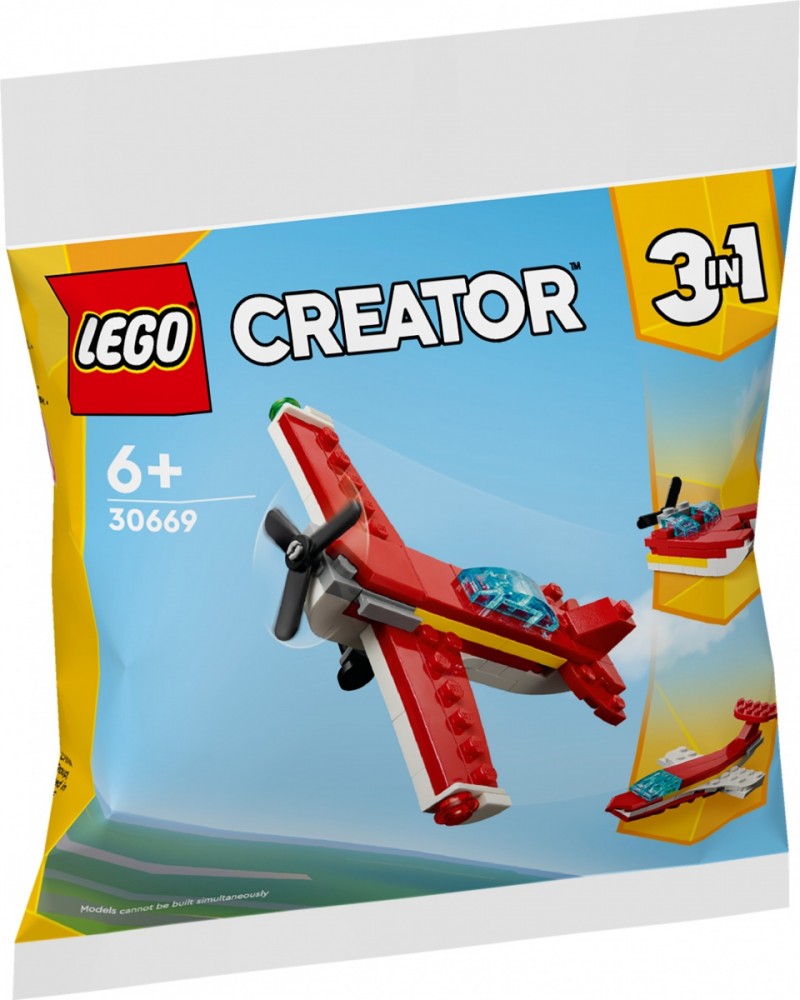 30669 lego® creator legendinis raudonasis lėktuvas