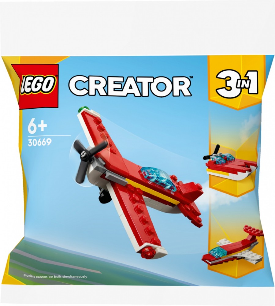 30669 lego® creator legendinis raudonasis lėktuvas