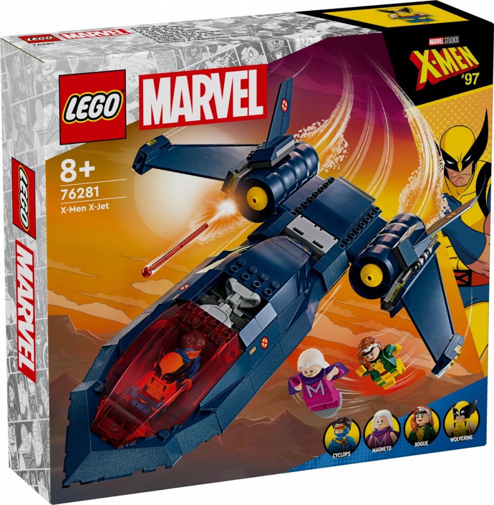 76281 lego®bricks super heroes x-men x-jet