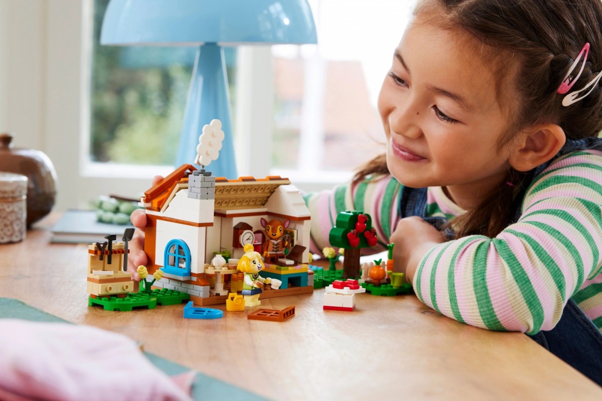 77049 lego® animal crossing apsilankymas isabelle namelyje