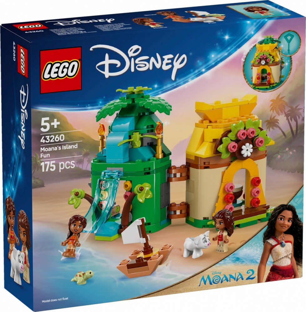 Konstruktorius lego® disney™, vaianos pramogos saloje