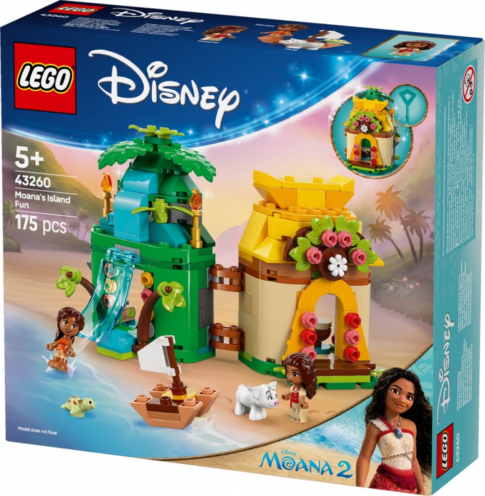 Konstruktorius lego® disney™, vaianos pramogos saloje