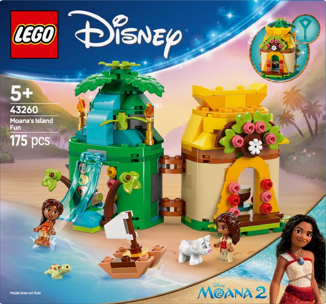 Konstruktorius lego® disney™, vaianos pramogos saloje