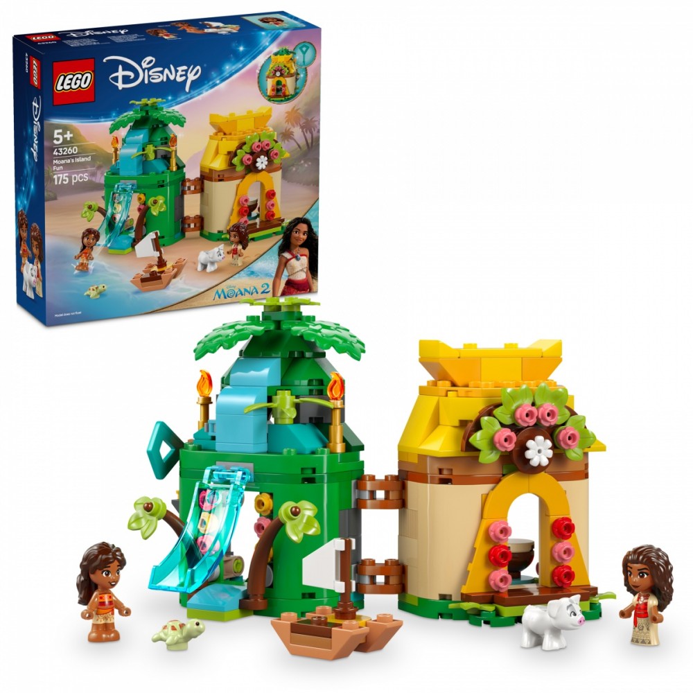 Konstruktorius lego® disney™, vaianos pramogos saloje