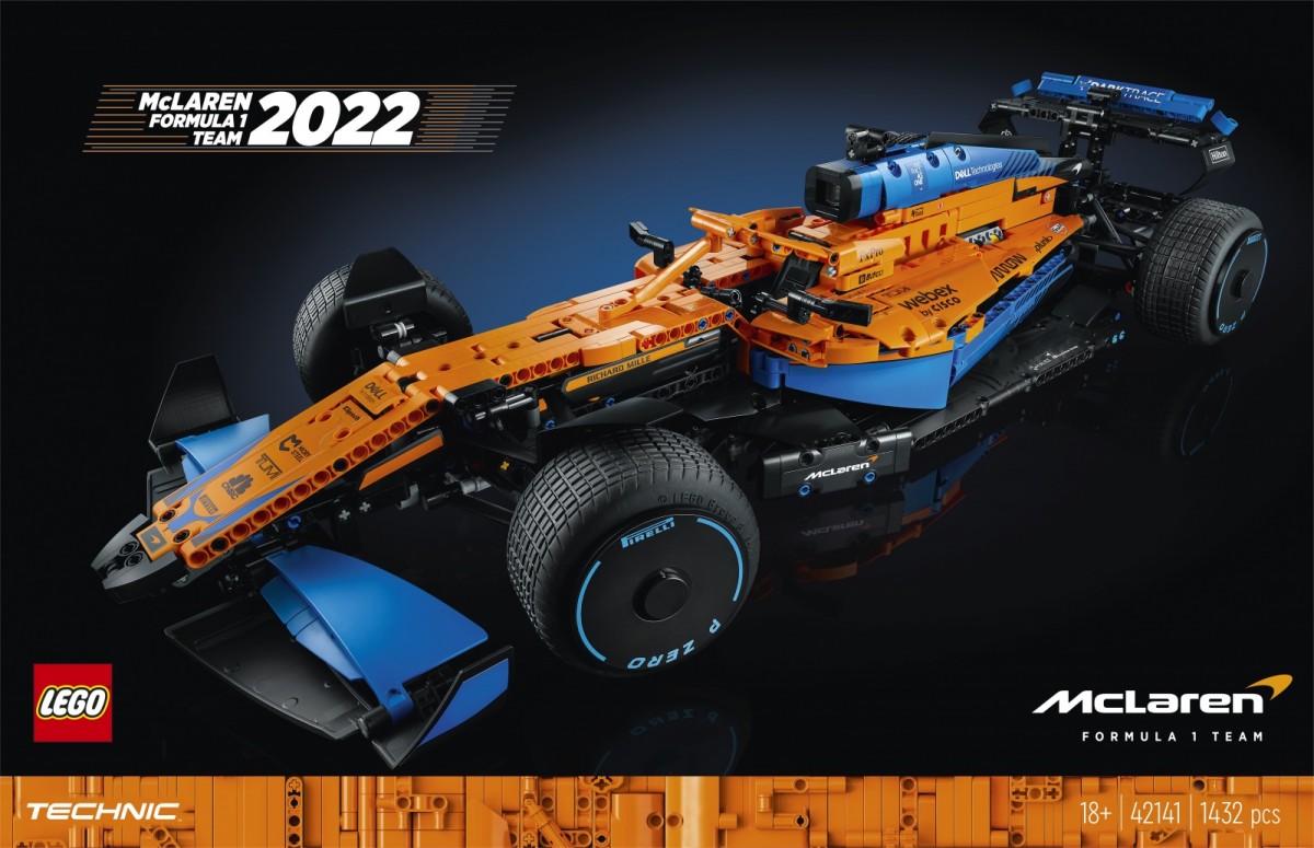 42141 lego® technic mclaren formula 1 lenktynių automobilis