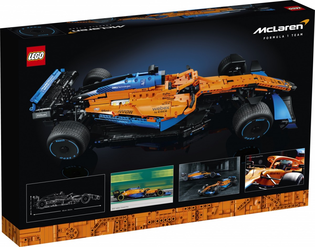42141 lego® technic mclaren formula 1 lenktynių automobilis