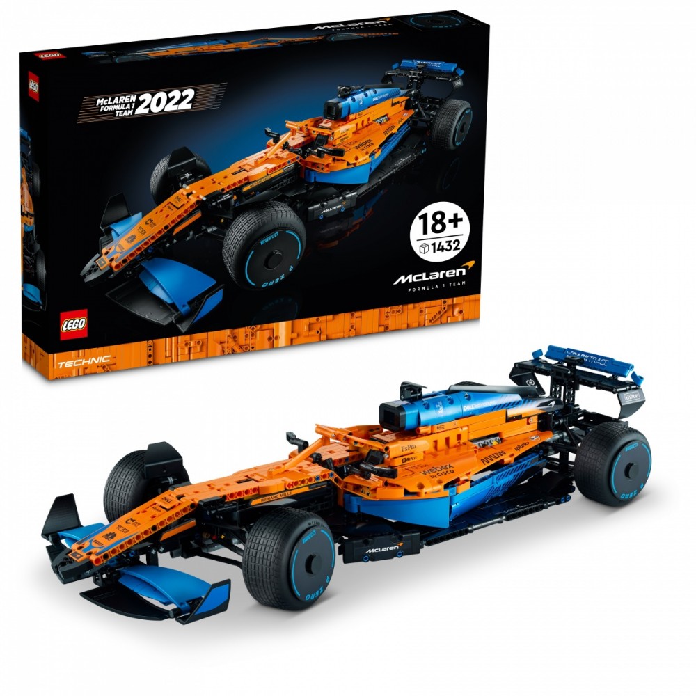 42141 lego® technic mclaren formula 1 lenktynių automobilis