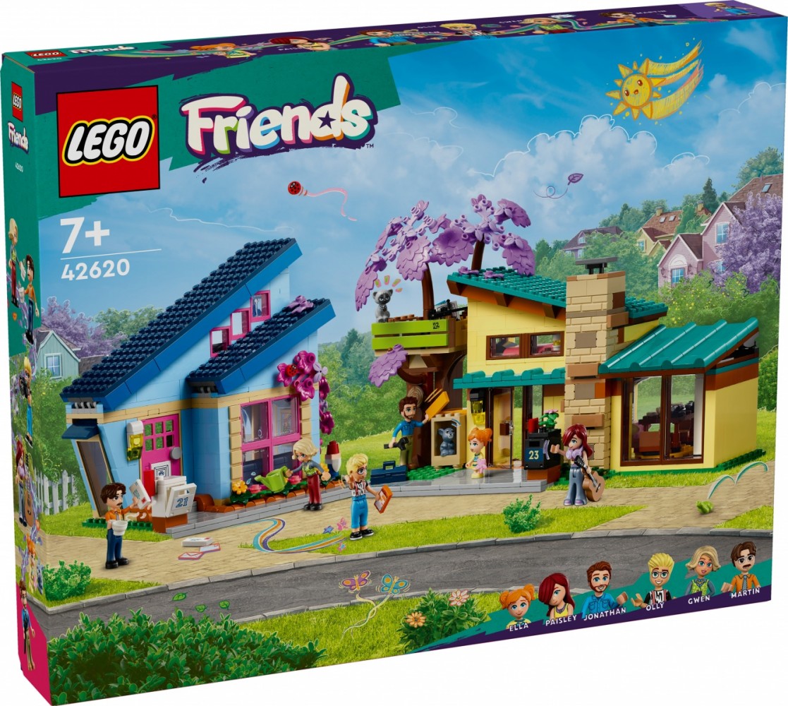 42620 lego® friends olio ir peizlės šeimų namai