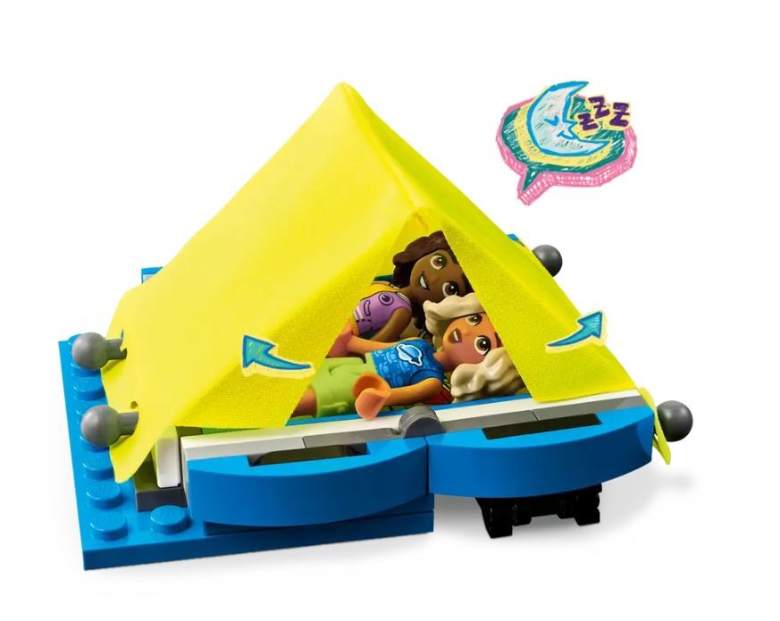42603 lego® friends žvaigždžių stebėjimo stovyklavietės automobilis