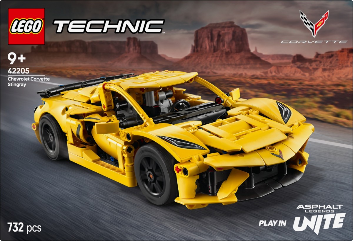 42205 lego® technic chevrolet corvette stingray