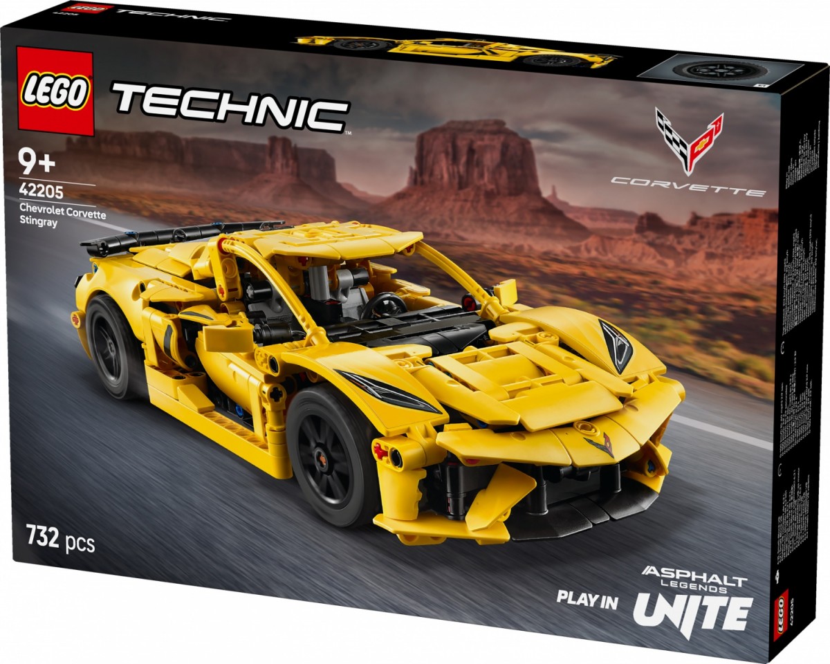 42205 lego® technic chevrolet corvette stingray