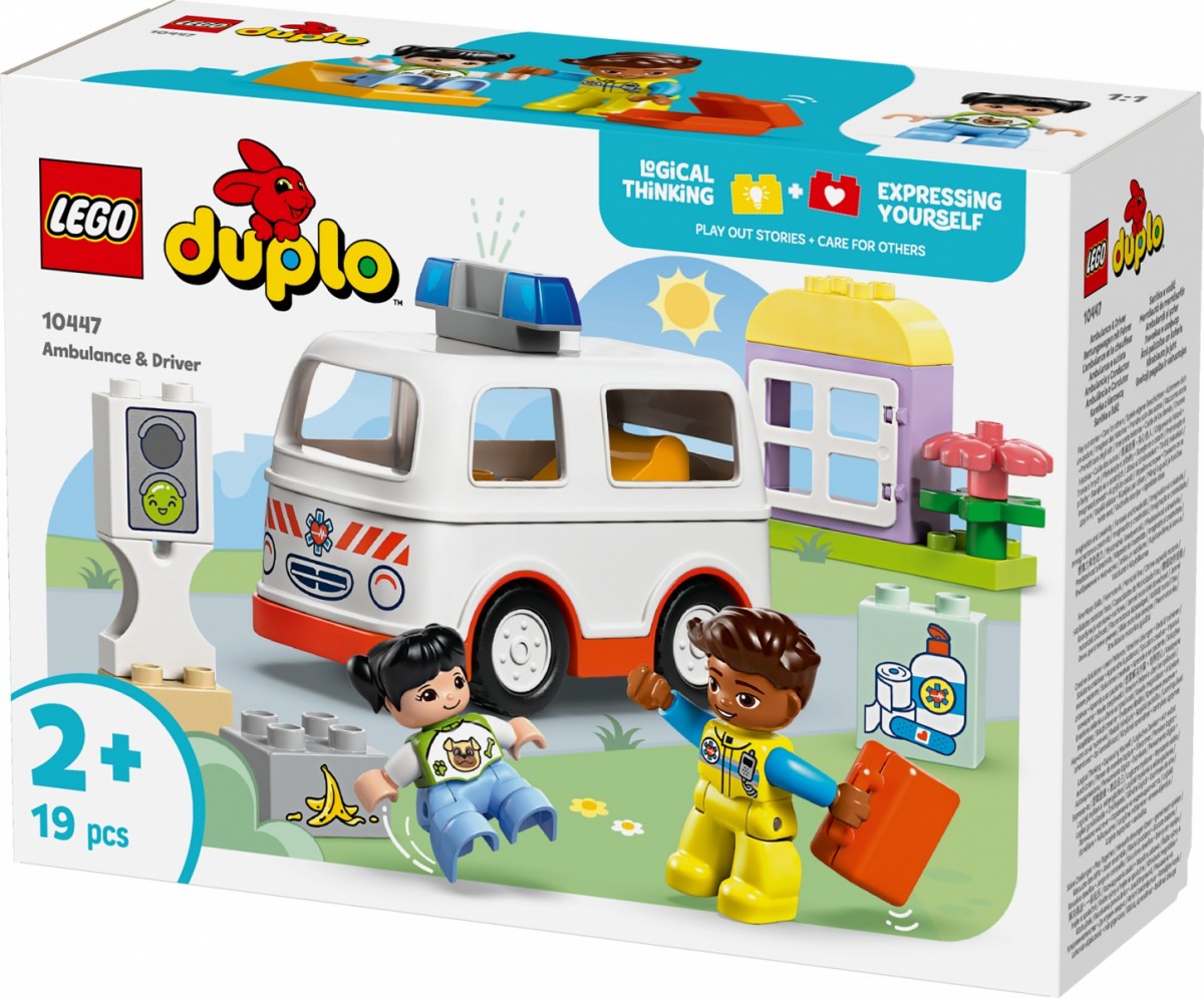 Lego® duplo® greitoji pagalba su vairuotoju