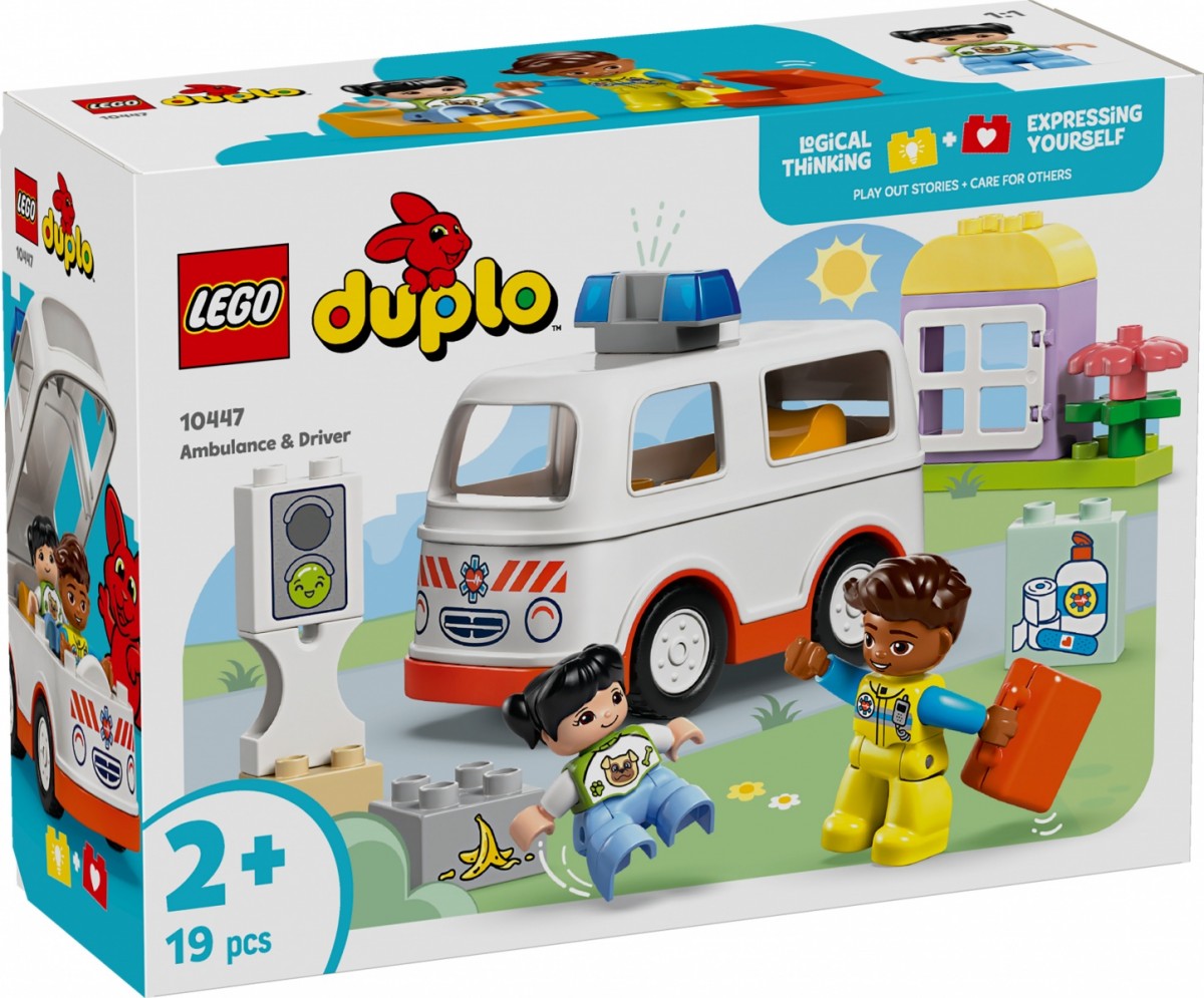 Lego® duplo® greitoji pagalba su vairuotoju