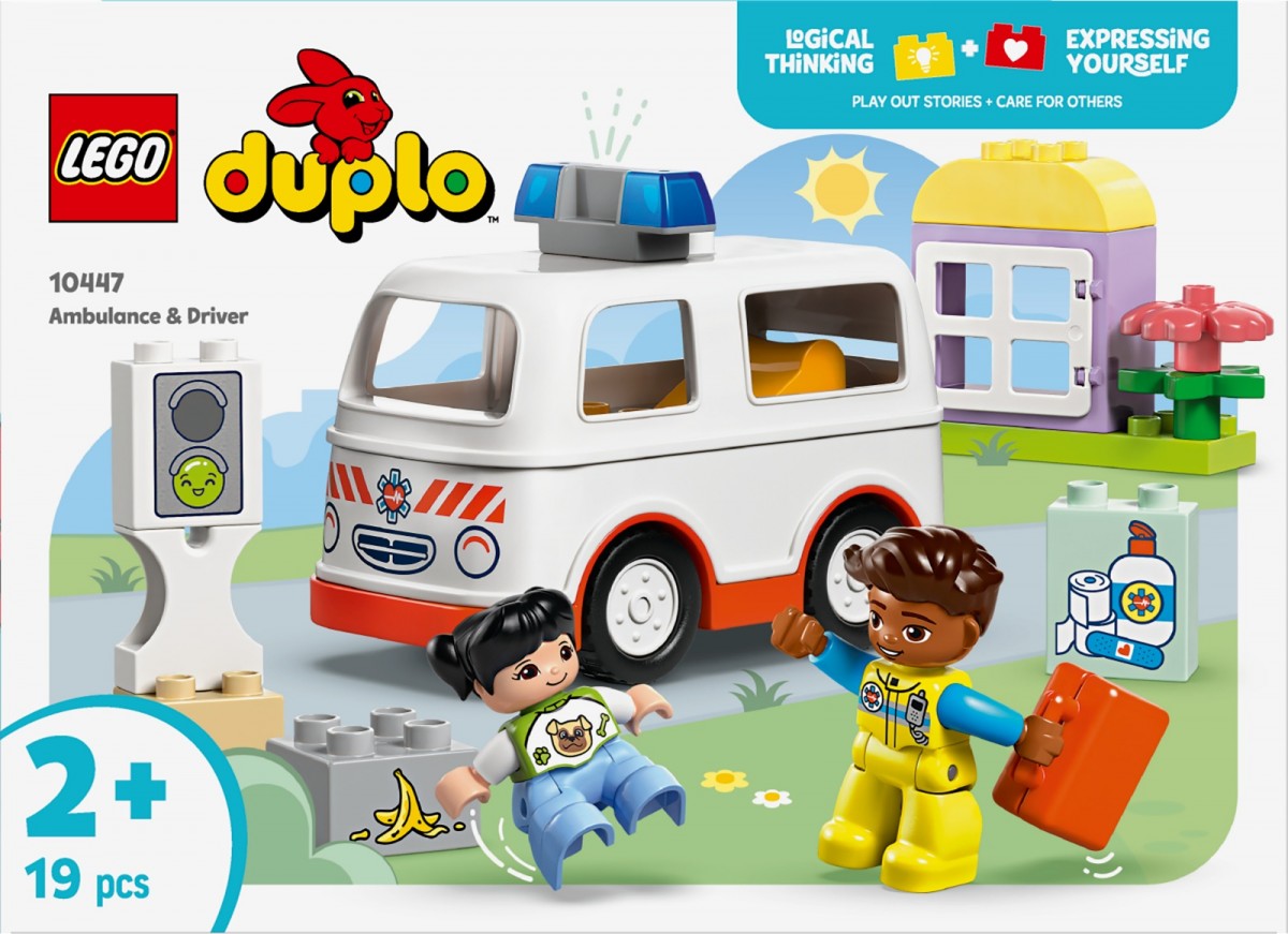 Lego® duplo® greitoji pagalba su vairuotoju