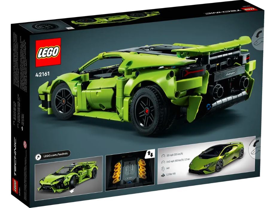 42161 lego® technic lamborghini huracán tecnica