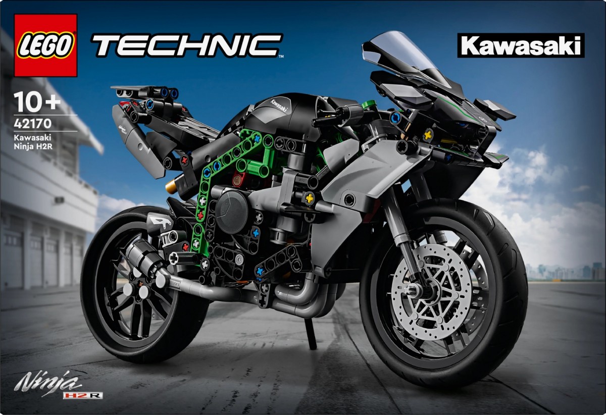 Konstruktorius motociklas kawasaki ninja h2r lego technic