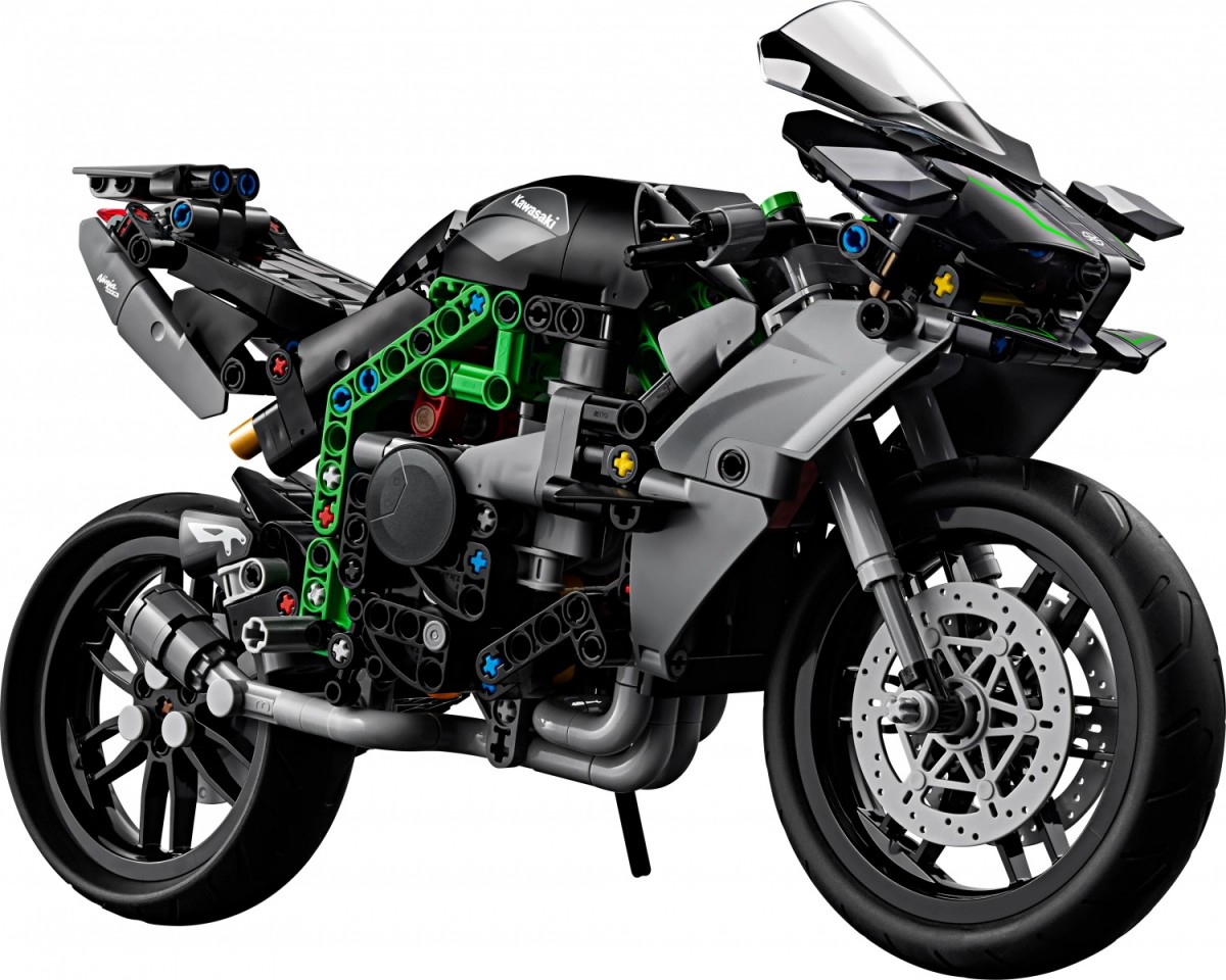 Konstruktorius motociklas kawasaki ninja h2r lego technic