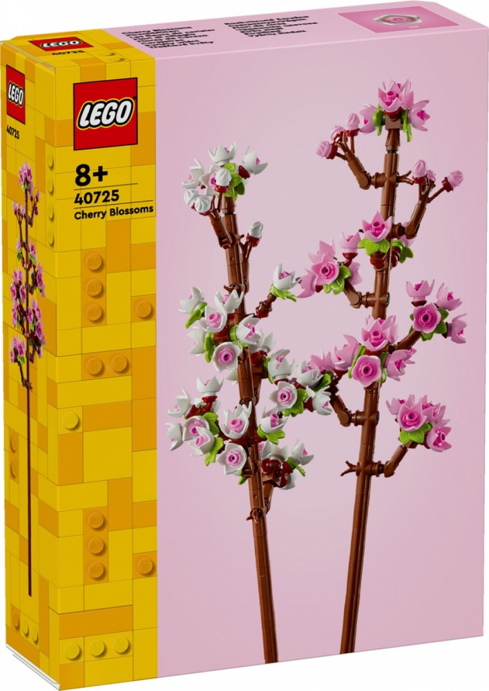 Vyšnių žiedai, lego, rožiniai
