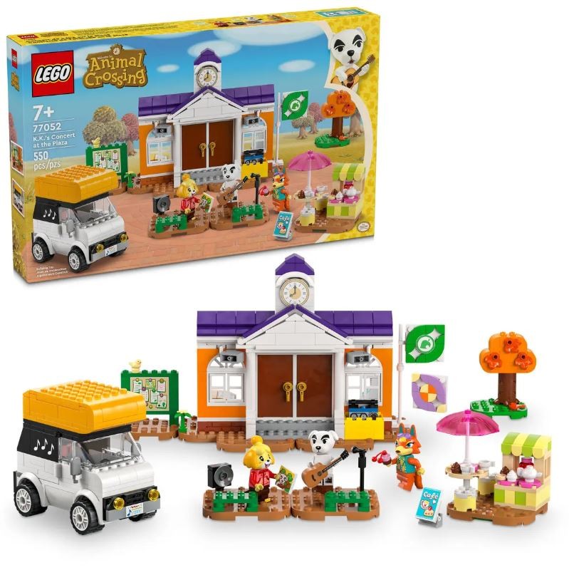 77052 lego® animal crossing kk koncertų aikštėje
