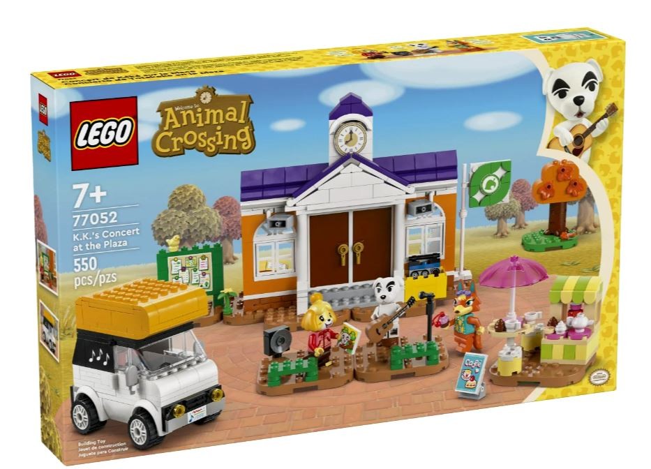 77052 lego® animal crossing kk koncertų aikštėje
