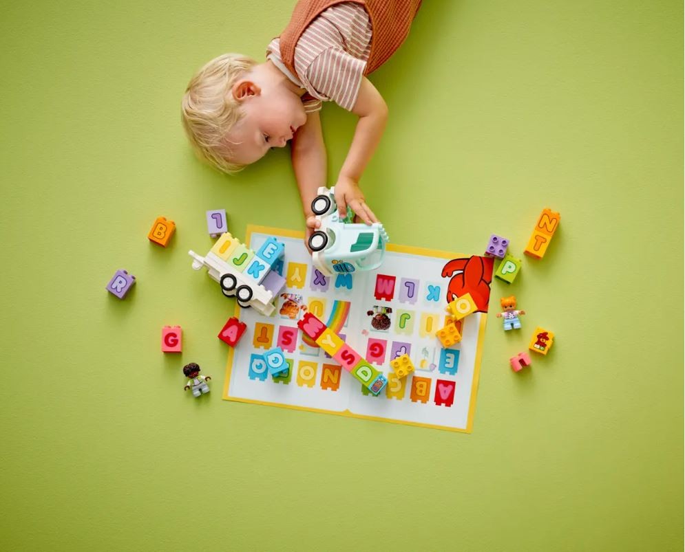 10421 lego® duplo abėcėlės sunkvežimis