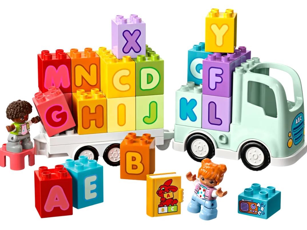 10421 lego® duplo abėcėlės sunkvežimis