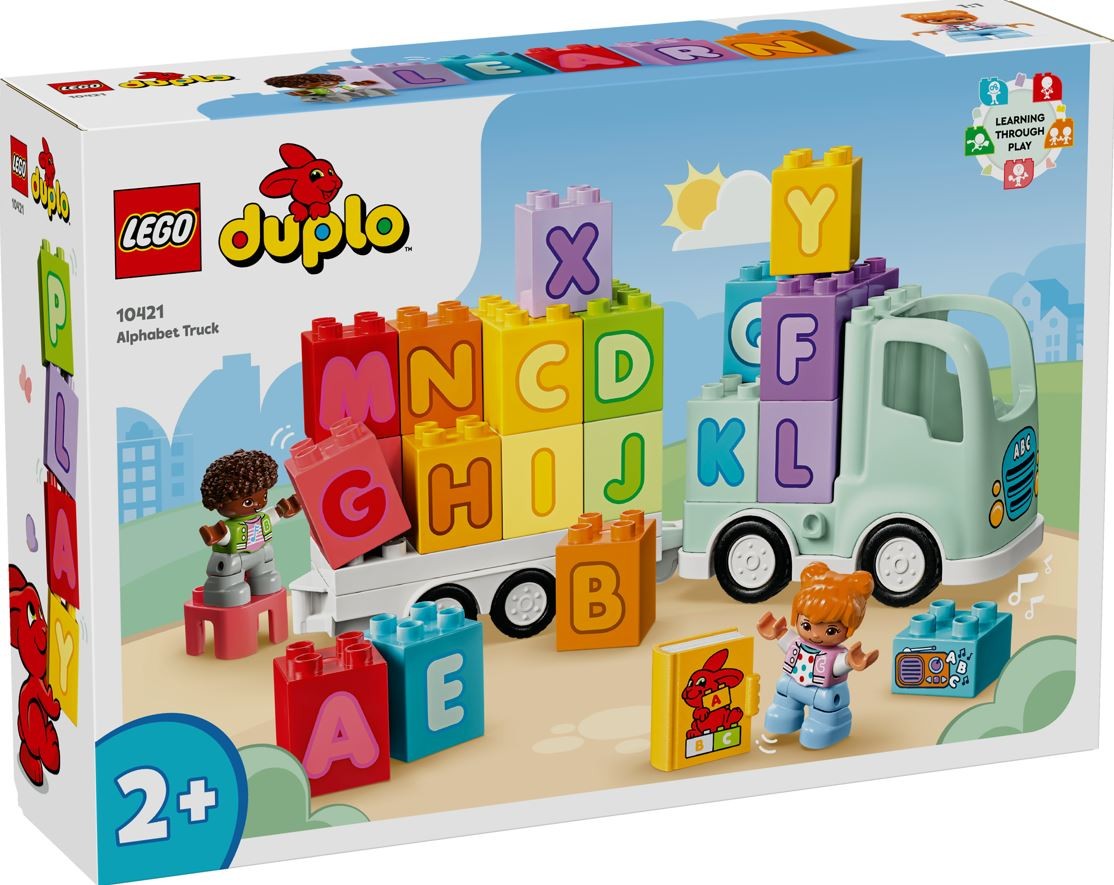 10421 lego® duplo abėcėlės sunkvežimis