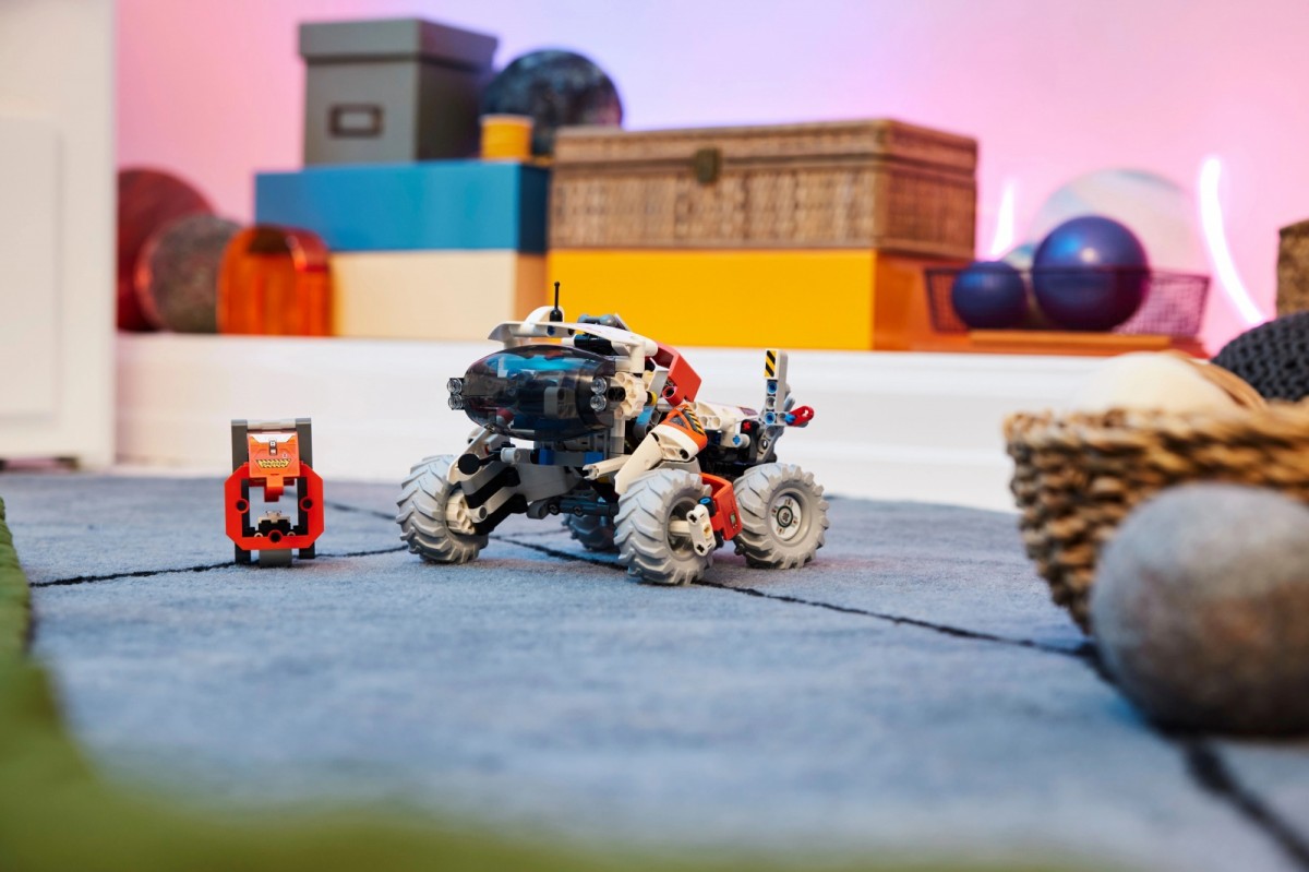Konstruktorius kosminis krautuvas lego technic