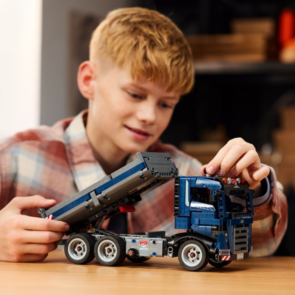 Savivartis su pakreipiama dėže lego® technic