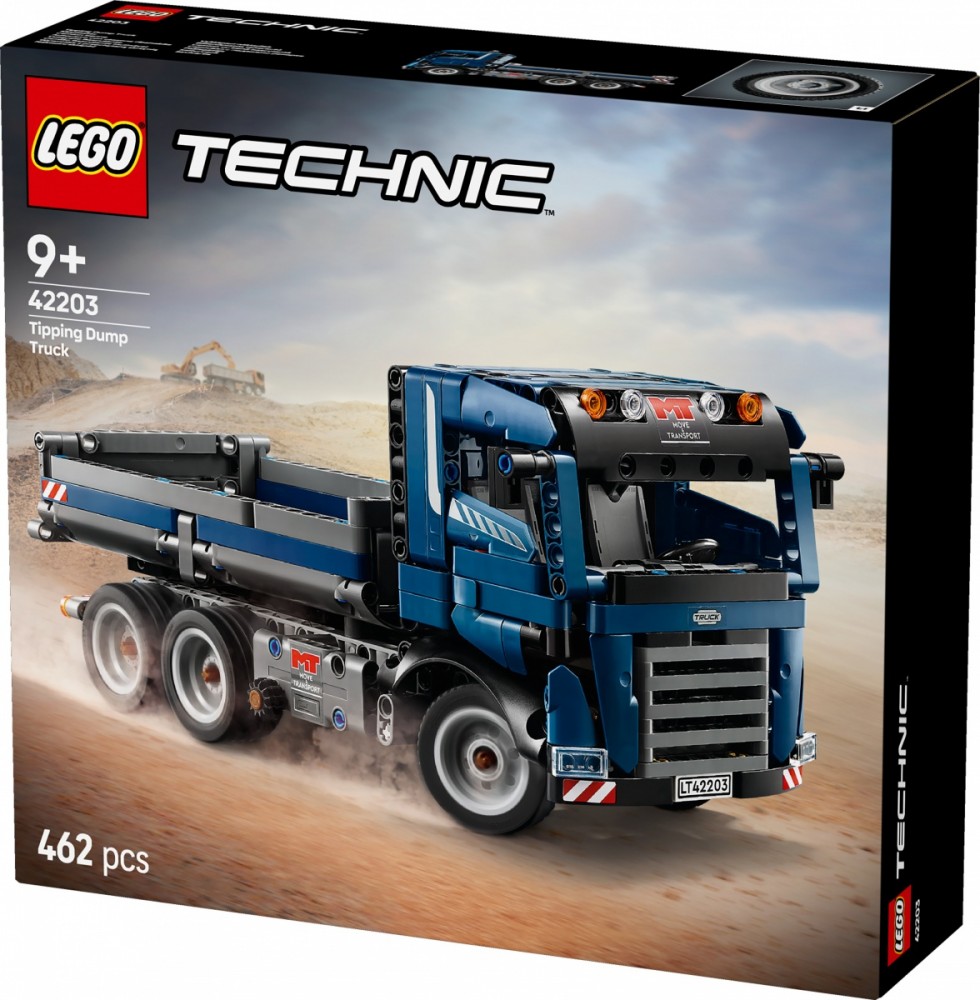 Savivartis su pakreipiama dėže lego® technic