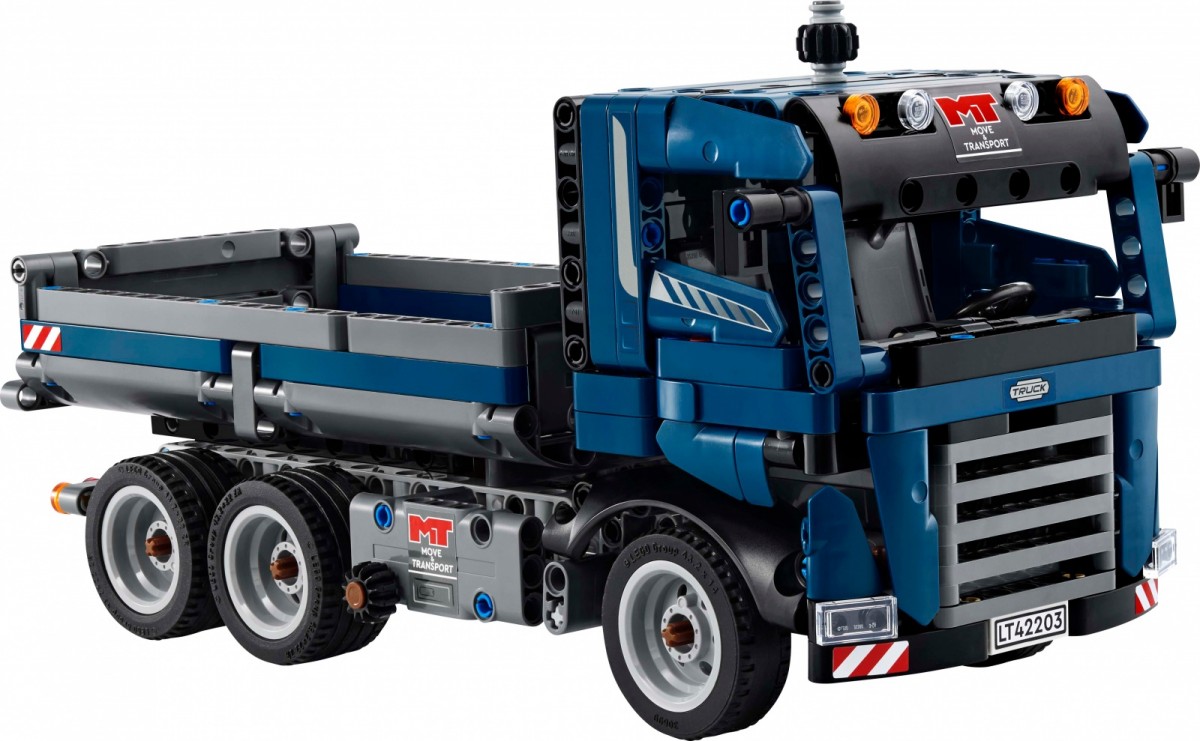 Savivartis su pakreipiama dėže lego® technic