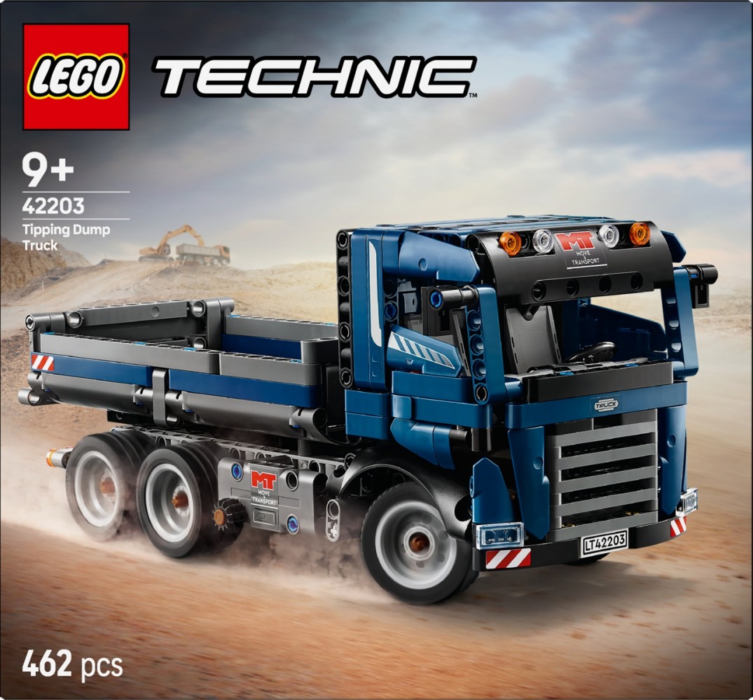 Savivartis su pakreipiama dėže lego® technic