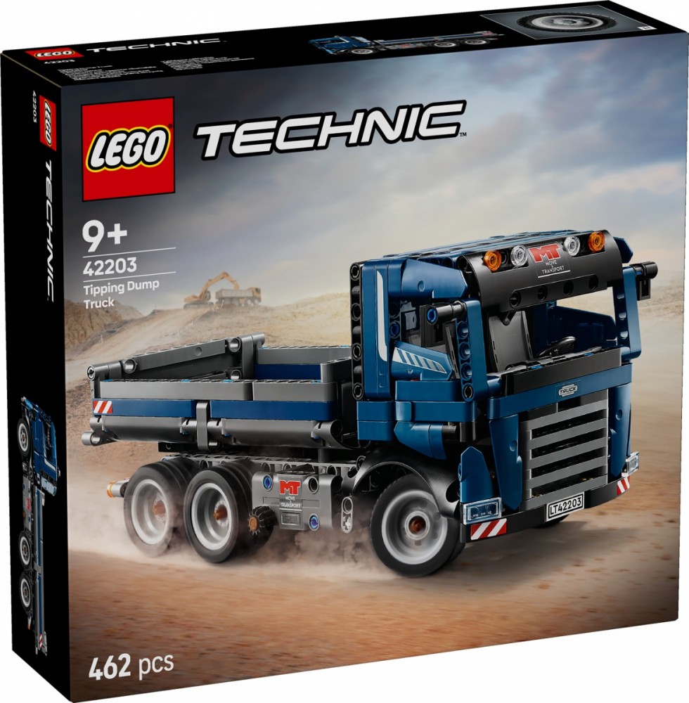 Savivartis su pakreipiama dėže lego® technic
