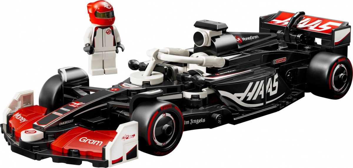 77250 lego® speed ​​champions lenktyninis automobilis moneygram haas f1® team vf-24